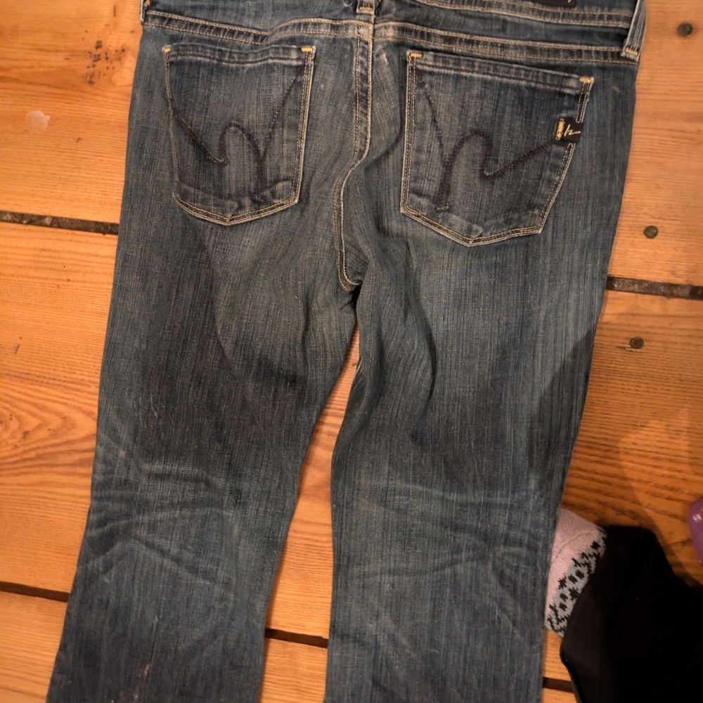 Citizens For Humanity Size Women's Bootcut Dark BlueJeans